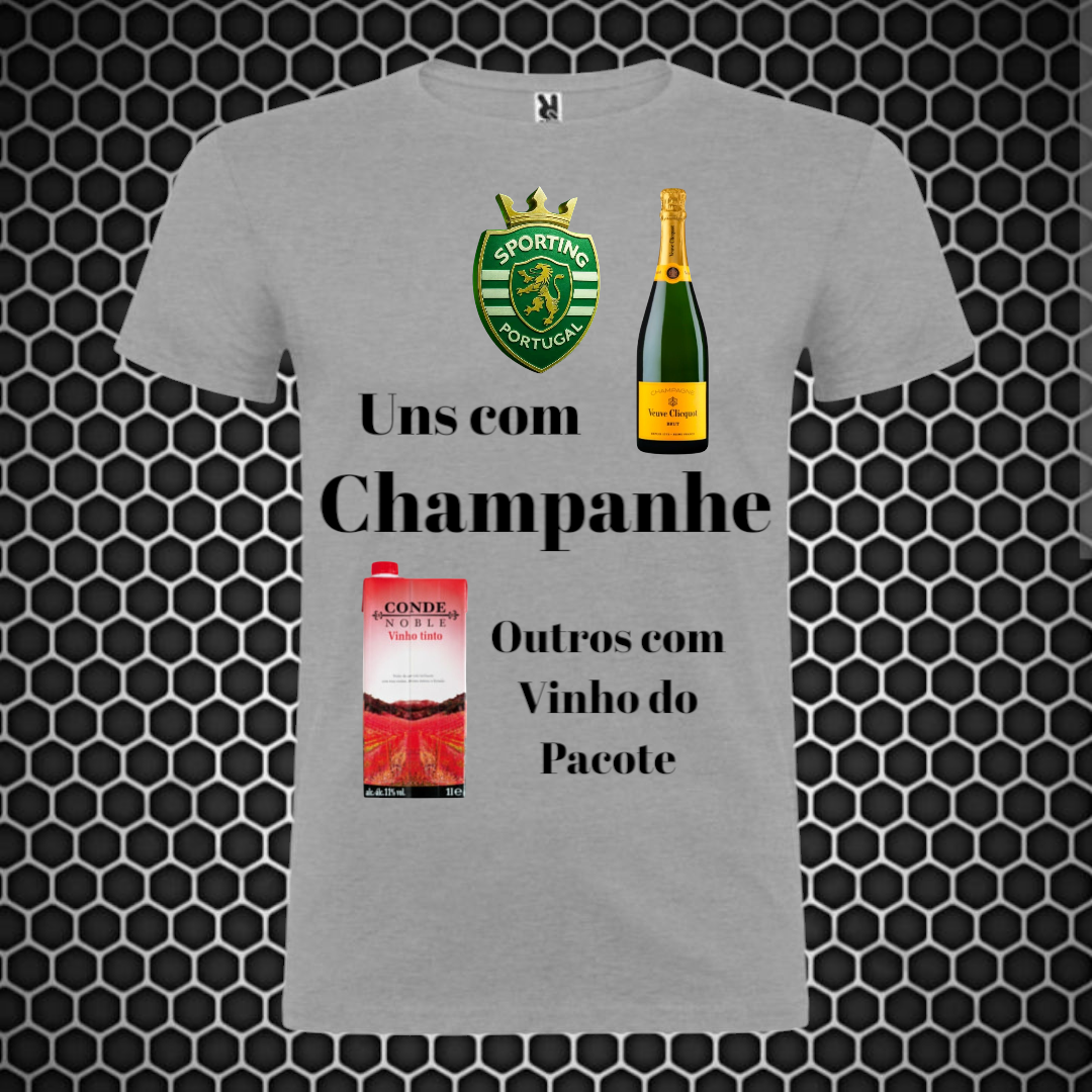 Sporting - T-shirt Cinza