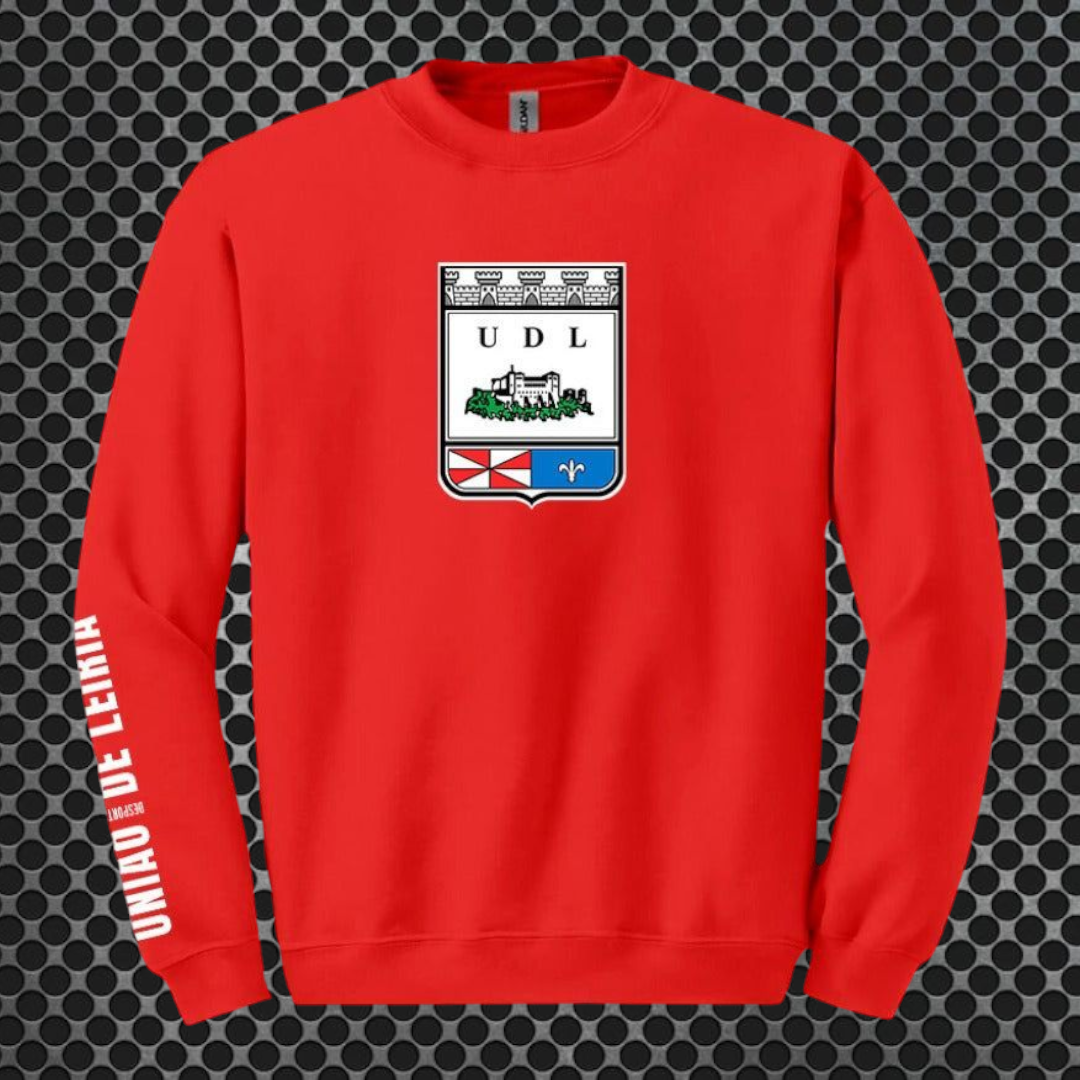 União de Leiria - Sweat-shirt - Vermelha