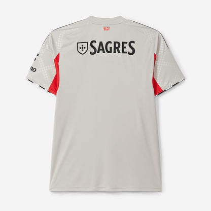 Benfica - Camisola alternativa bege 25/26 - Caixa Benfica incluído