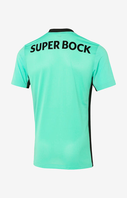 Sporting - Camisola 3° equipamento 25/26 - Caixa e Saco Sporting incluídos