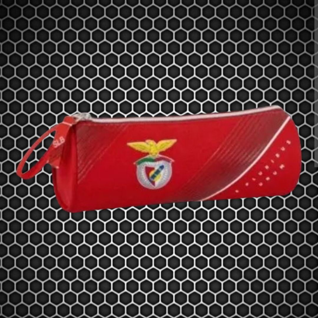 Benfica - Estojo escolar redondo