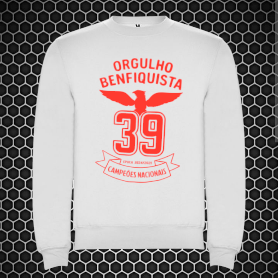 Benfica - Sweat-shirt - Branca