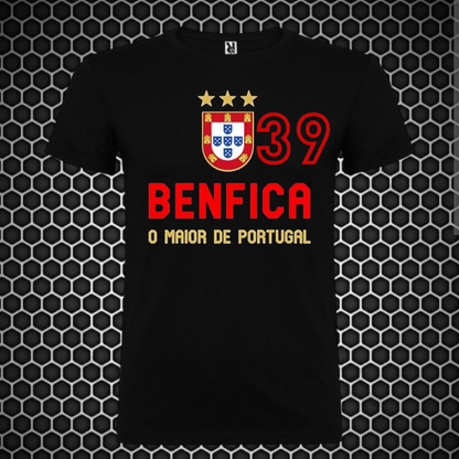 Benfica - T-shirt Preta