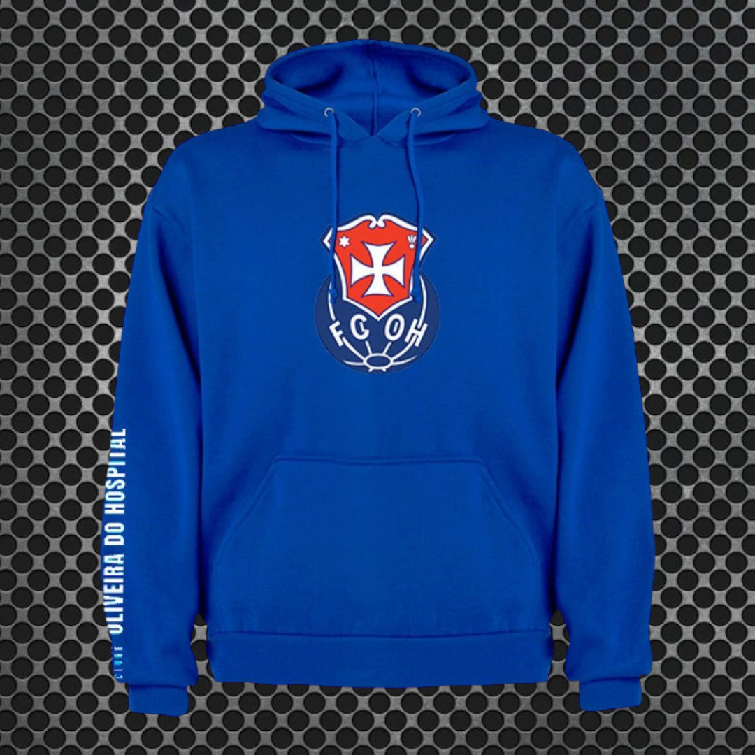 Oliveira do Hospital - Sweat-shirt com capuz - Azul