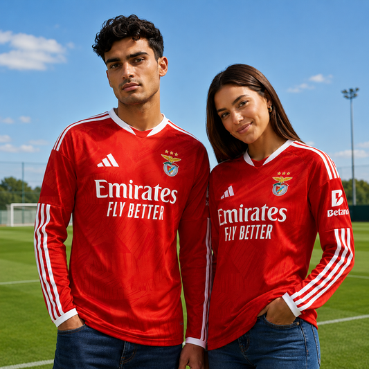 Benfica - Camisola principal manga comprida