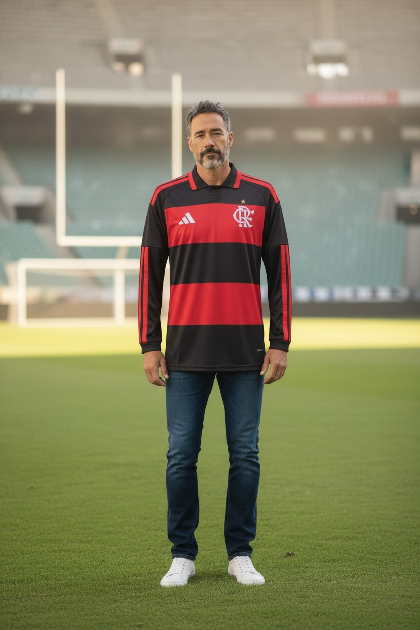Camisola Manga Longa Flamengo 26/27