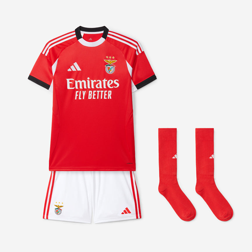 Benfica - Kit criança e adulto 25/26 - Caixa Benfica incluído