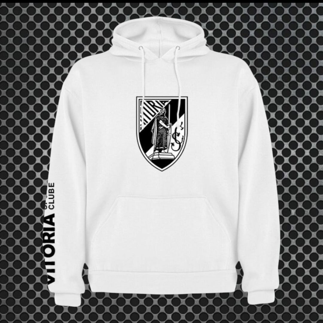 Vitória - Sweat-shirt com capuz - Branca