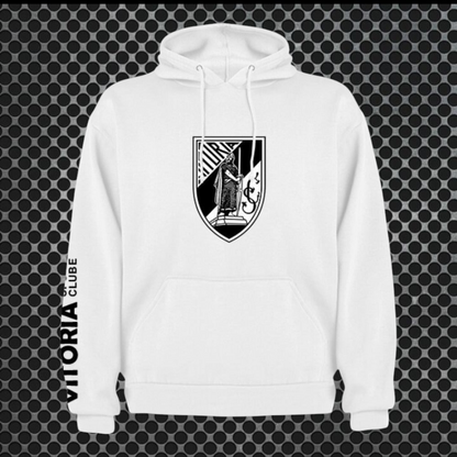Vitória - Sweat-shirt com capuz - Branca