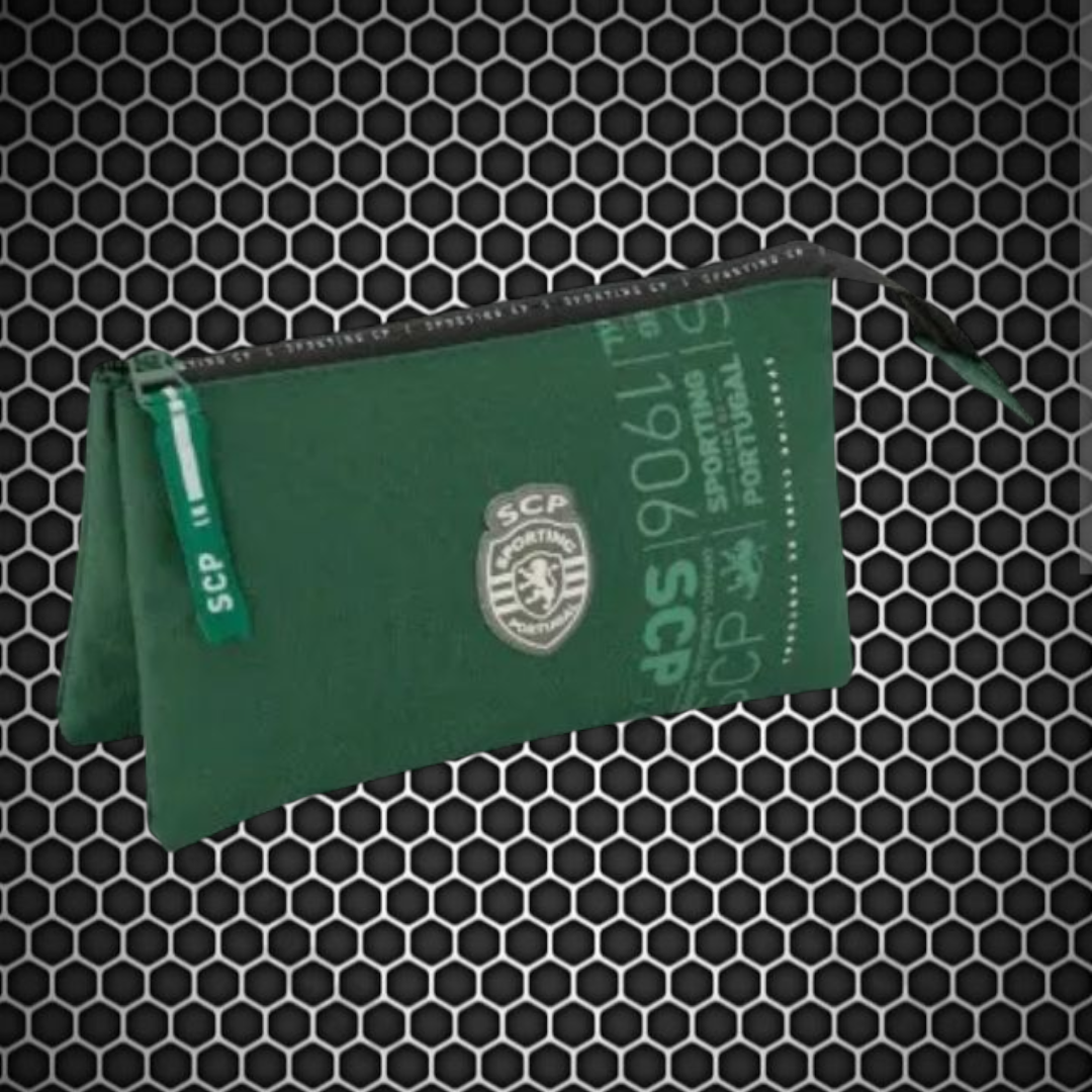Sporting - Estojo escolar triplo