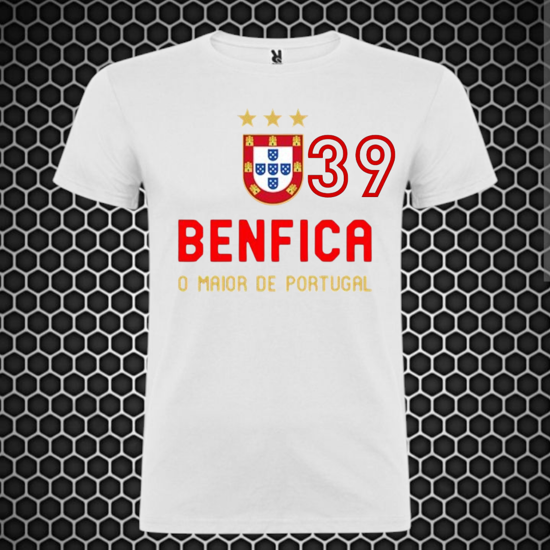 Benfica - T-shirt Branca