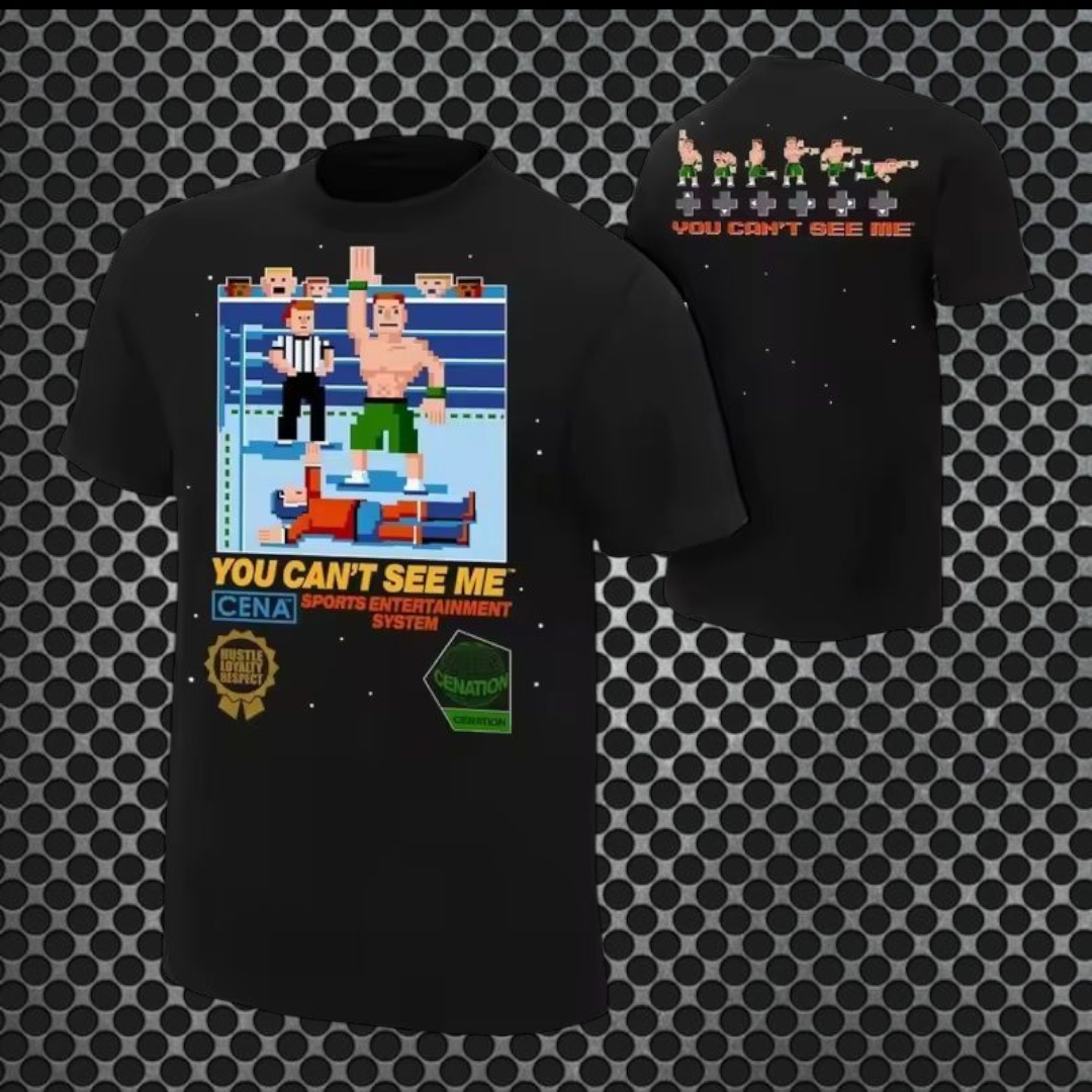 John Cena - T-shirt Preta