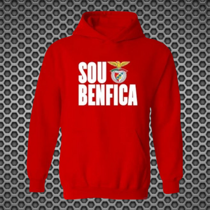 Benfica - Sweat-shirt com capuz - Vermelha