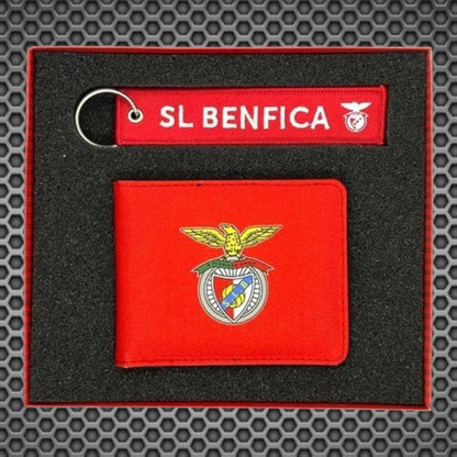 Benfica - Carteira sintética + porta chaves