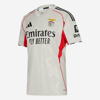 Benfica - Camisola alternativa bege 25/26 - Caixa Benfica incluído