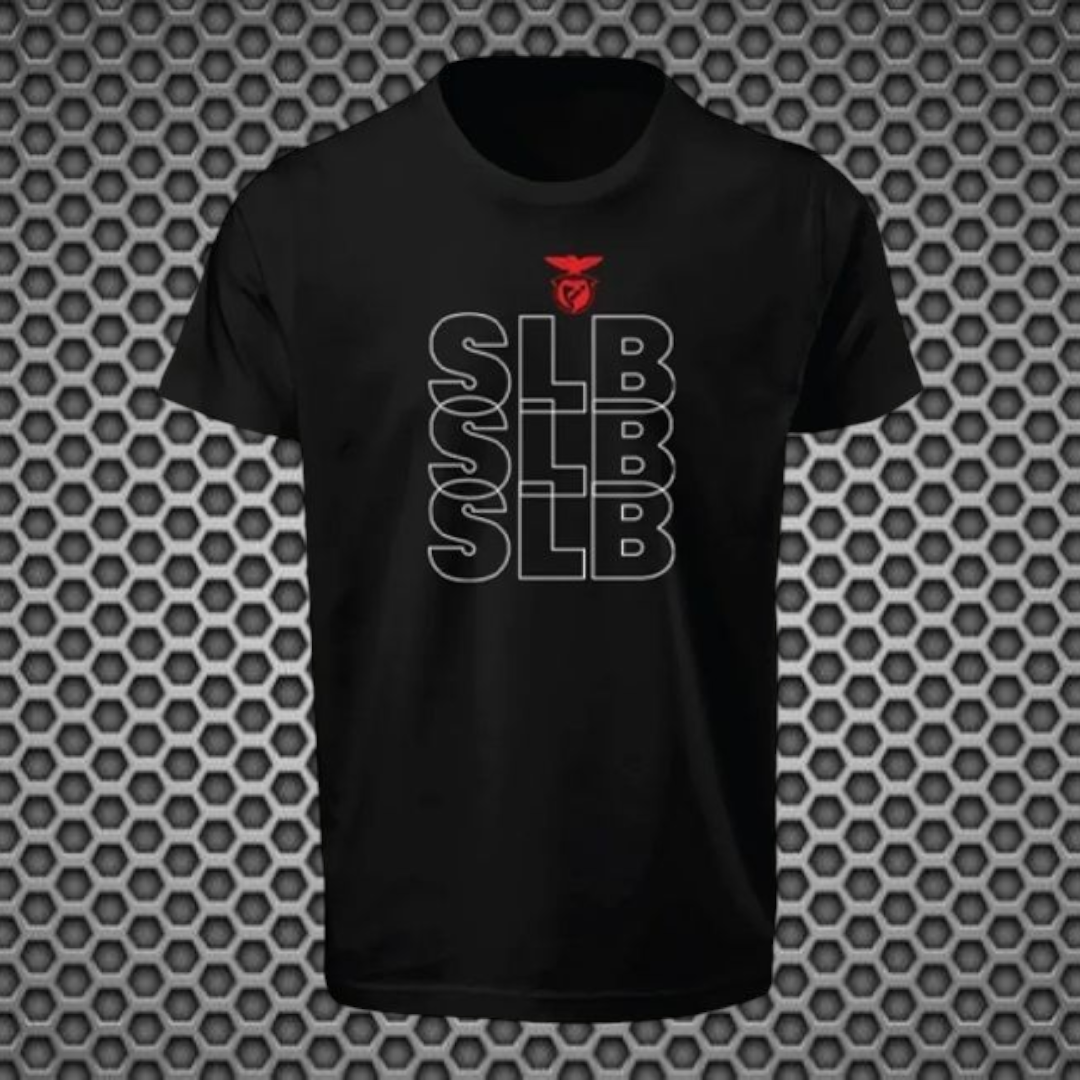 Benfica - T-shirt Preta