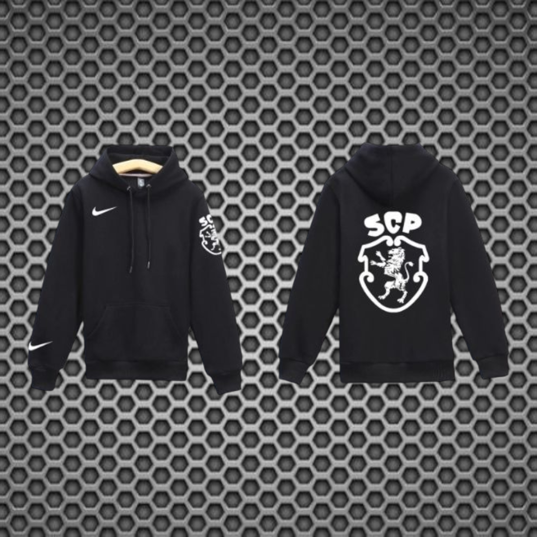Sporting - Sweat-shirt com capuz - Preta