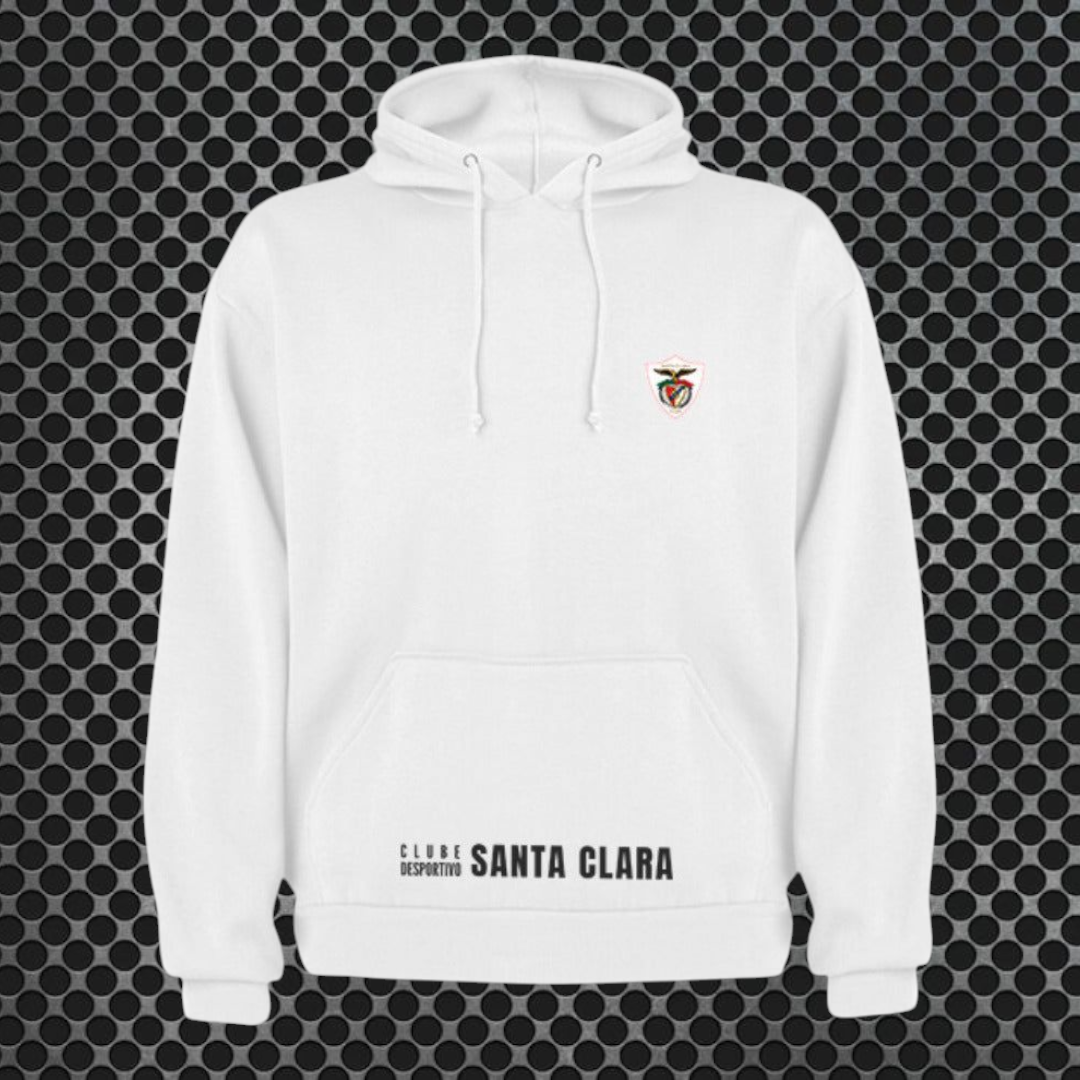 Santa Clara - Sweat-shirt com capuz - Branca