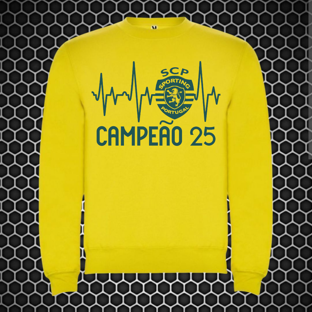 Sporting - Sweat-shirt - Amarela