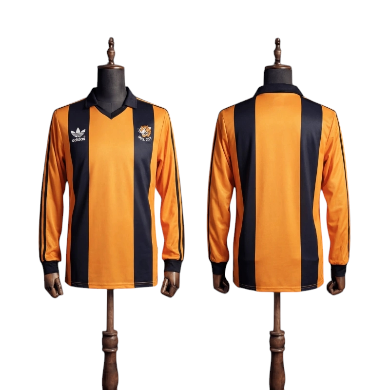 Hull City - Camisola retro manga longa 81/82
