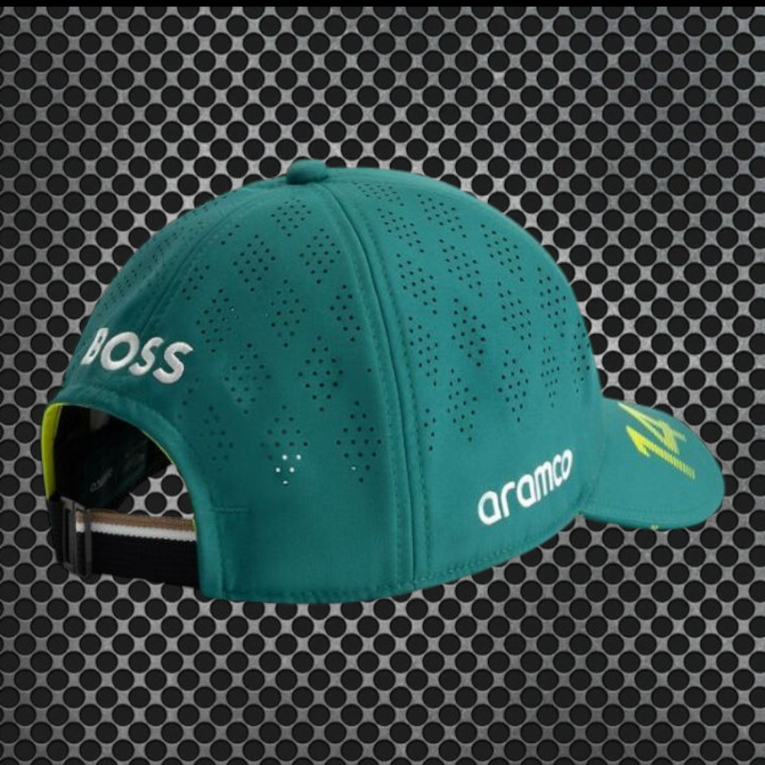 Equipe Aston Martin de F1
Boné de piloto Fernando Alonso infantil 2025