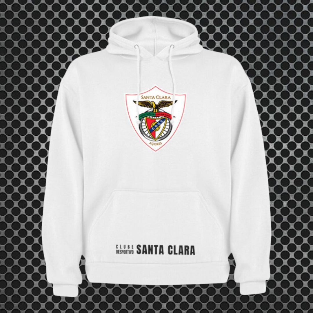 Santa Clara - Sweat-shirt com capuz - Branca