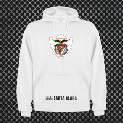 Santa Clara - Sweat-shirt com capuz - Branca