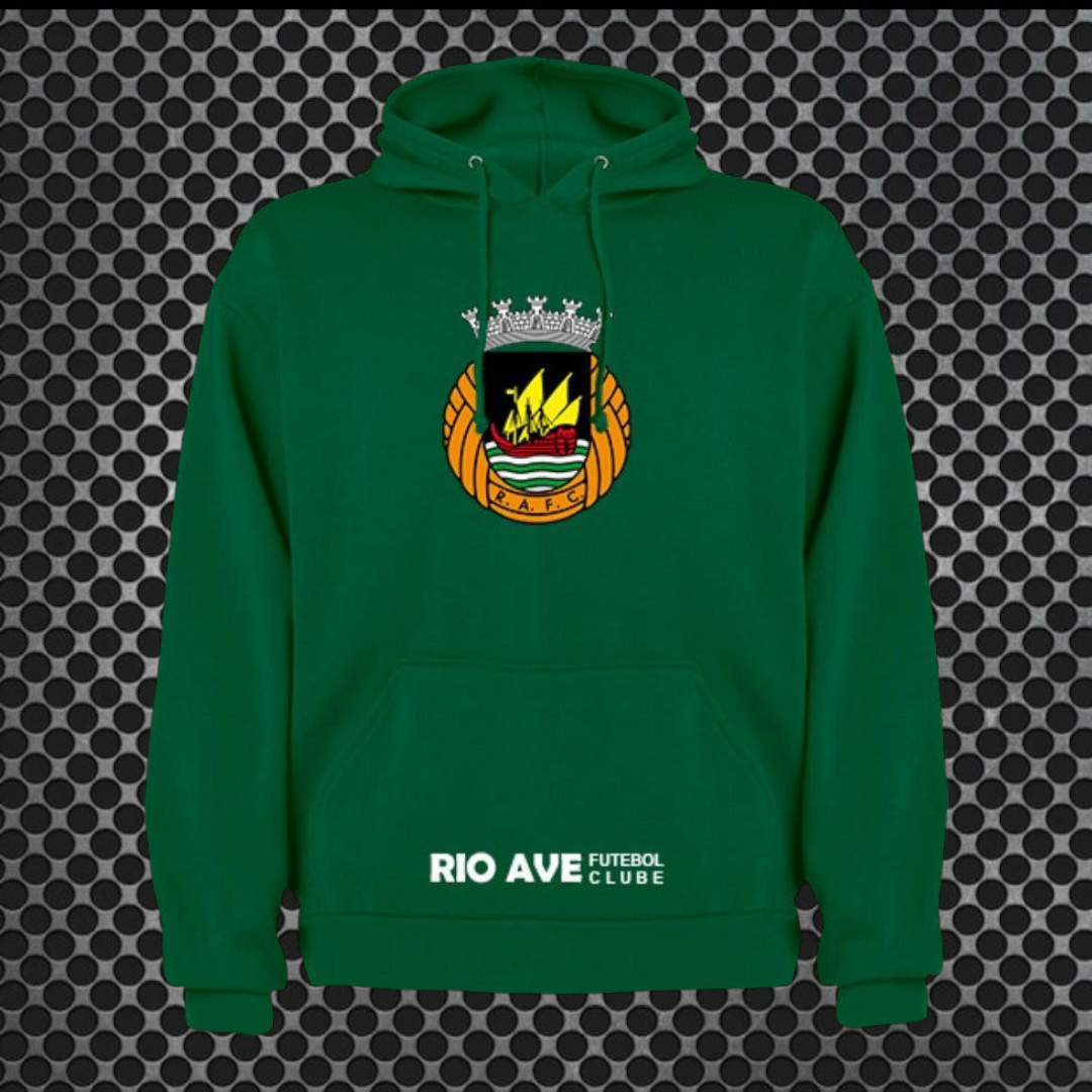 Rio Ave- Sweat-shirt com capuz - Verde