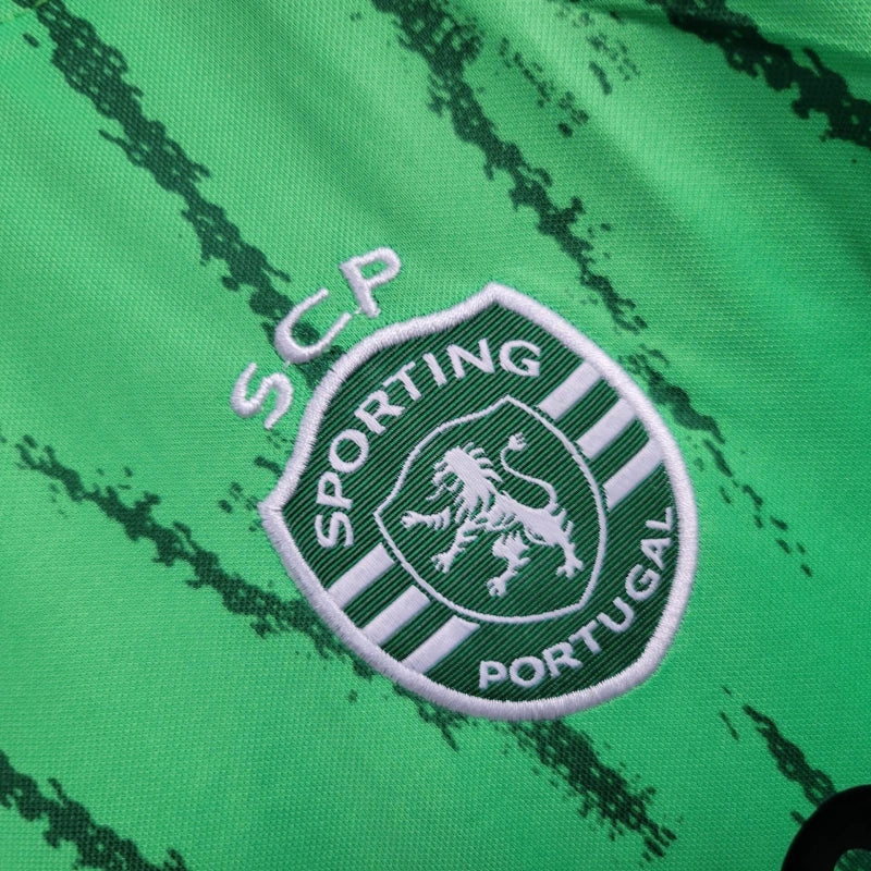 Sporting - Kit criança e adulto verve 24/25 - Caixa e Saco Sporting incluídos