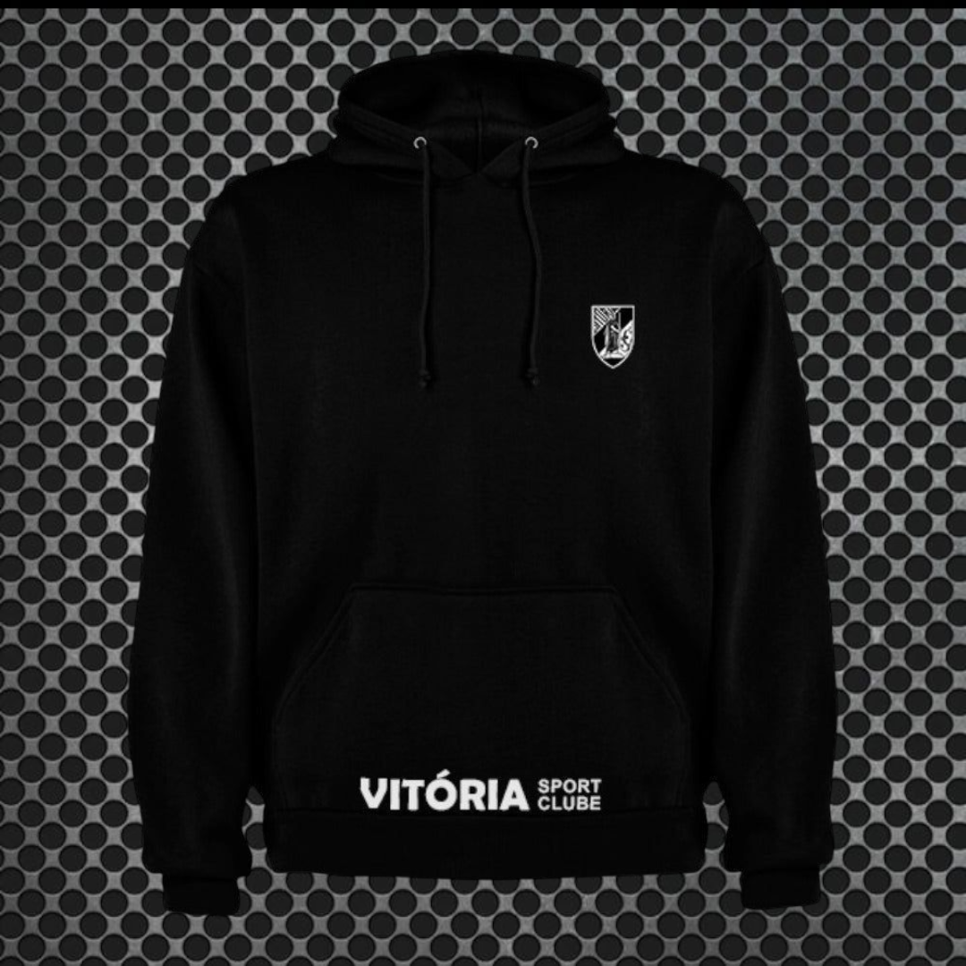 Vitória - Sweat-shirt com capuz - Preta