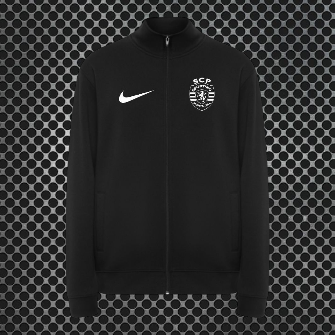 Sporting - Sweat com gola alta e fecho no mesmo tom - Ref. 6439 - 02