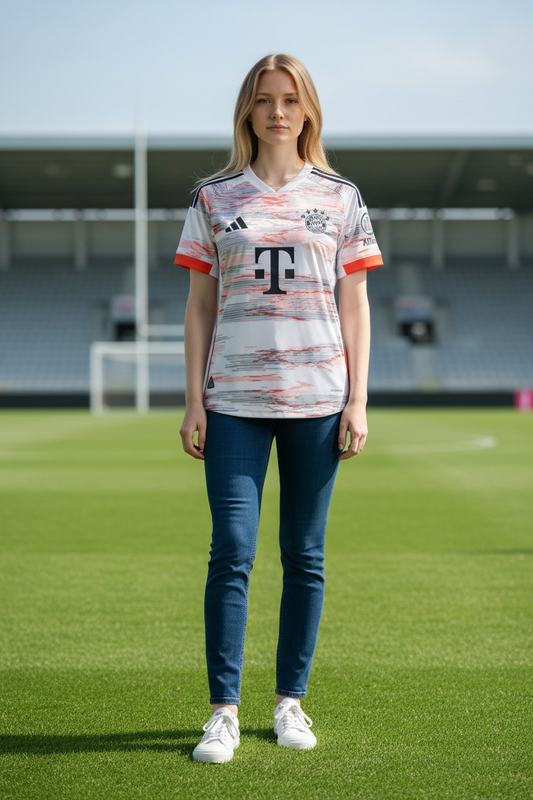 Camisola Feminina Bayern Munique 25/26