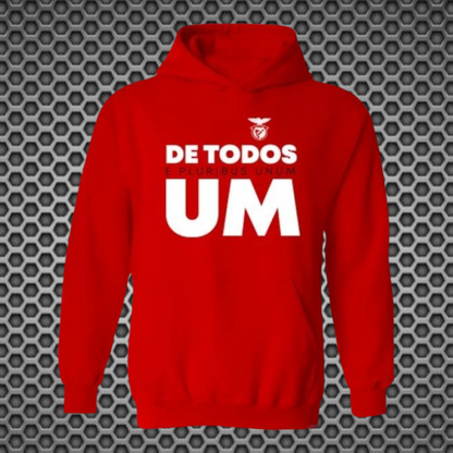 Benfica - Sweat-shirt com capuz - Vermelha