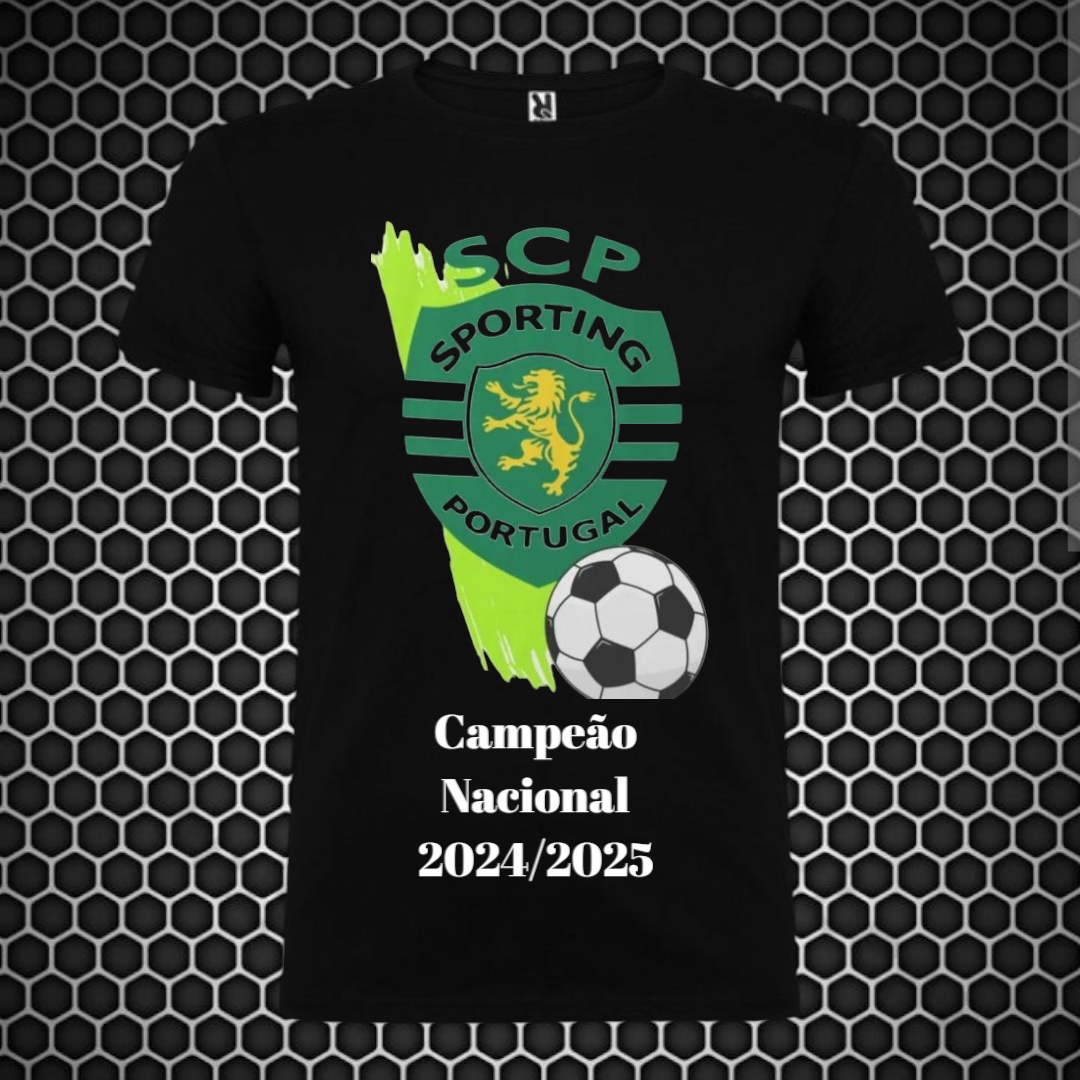 Sporting - T-shirt Preta