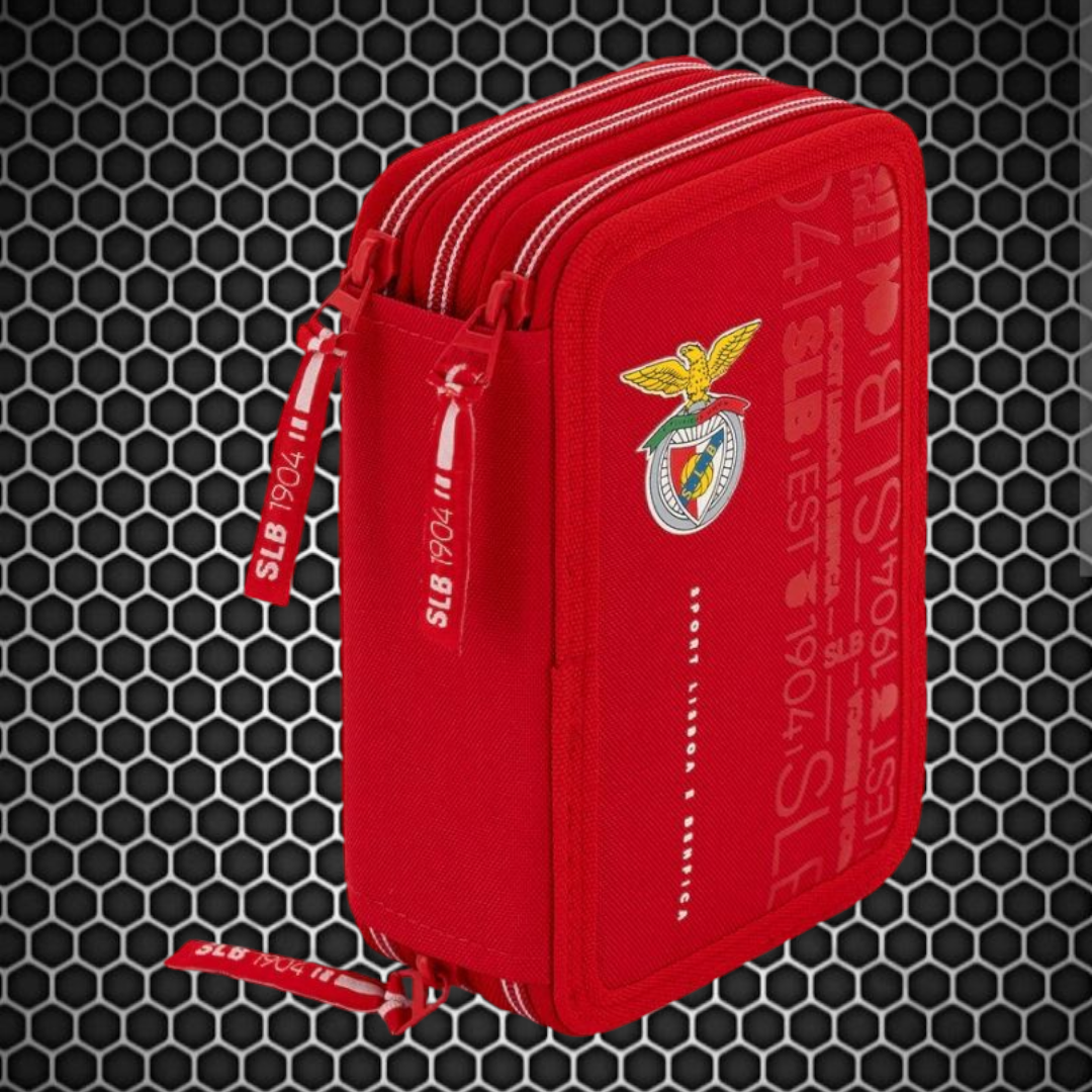 Benfica - Estojo triplo com conteúdo