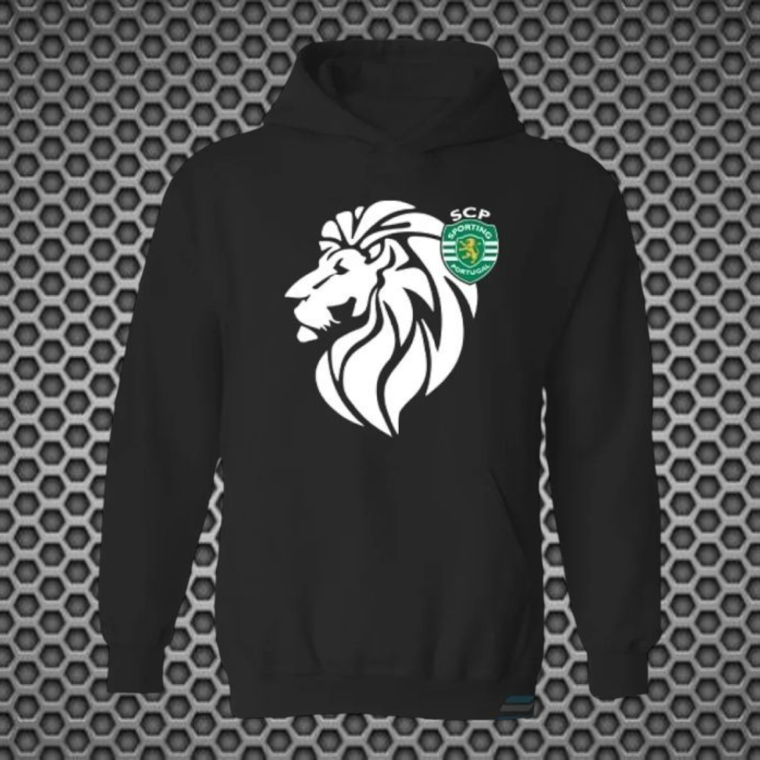 Sporting - Sweat-shirt com capuz - Preta