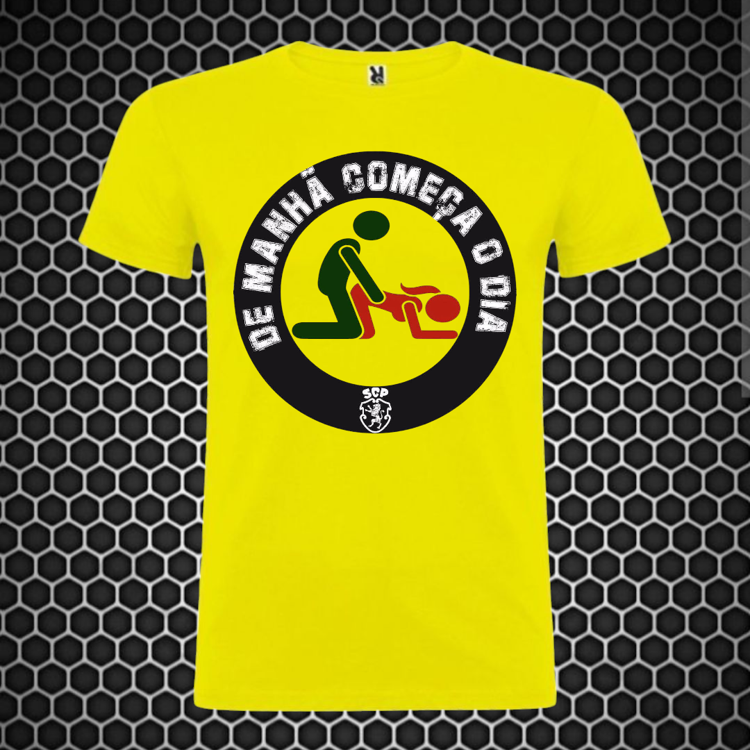 Sporting - T-shirt Amarela