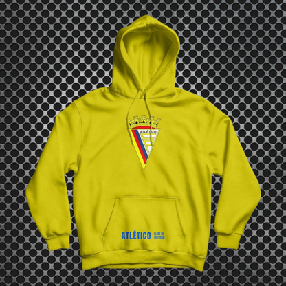 Atlético - Sweat-shirt com capuz - Amarela