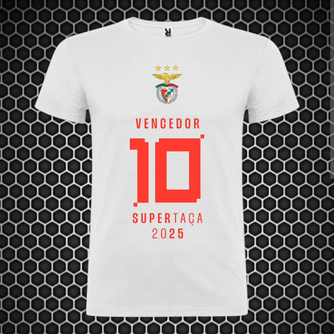 Benfica - T-shirt Branca