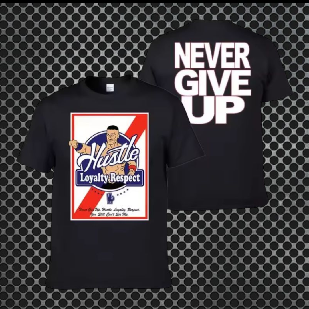 John Cena - T-shirt Preta