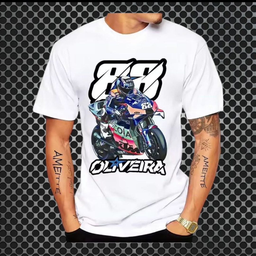 Miguel Oliveira - T-shirt Branca