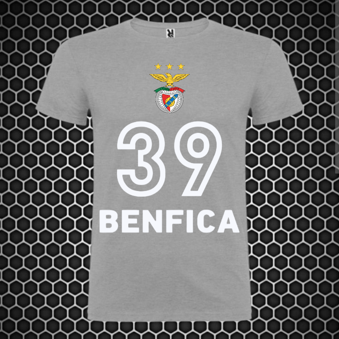 Benfica - T-shirt Cinza