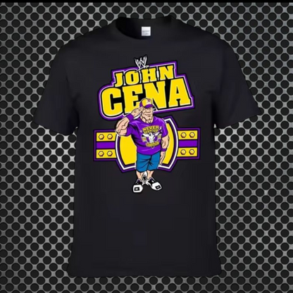 John Cena - T-shirt Preta