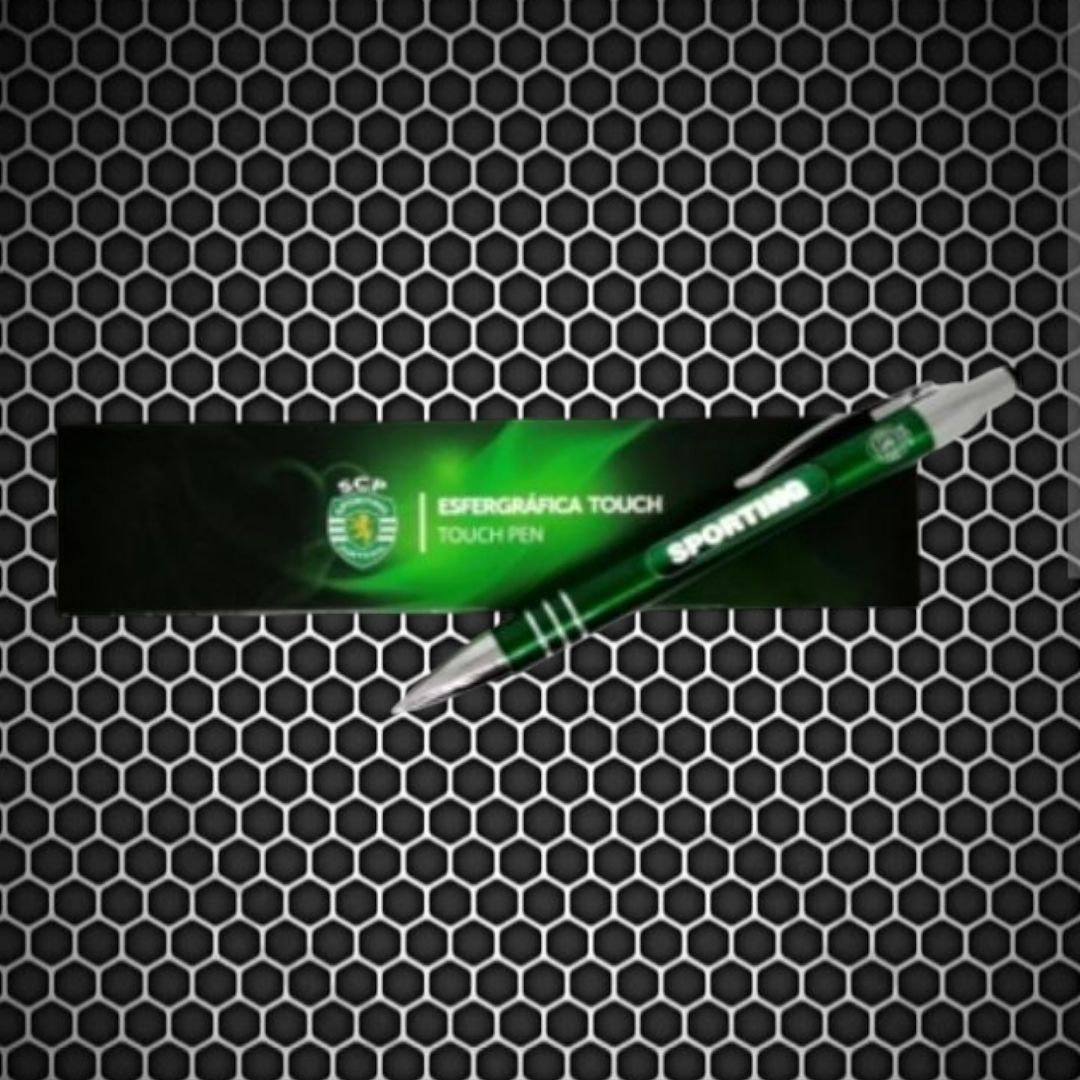 Sporting - Esferográfica Touch com luz led