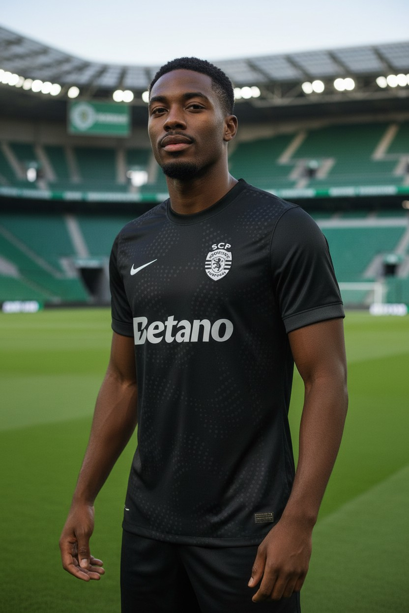 Sporting - Camisola away 25/26 - Caixa e Saco Sporting incluídos