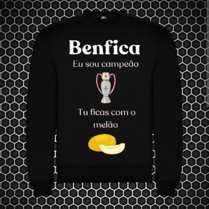 Benfica - Sweat-shirt - Preta