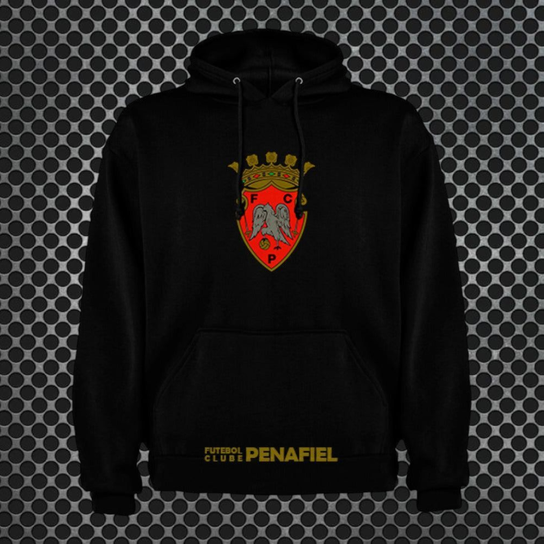 Penafiel - Sweat-shirt com capuz - Preta