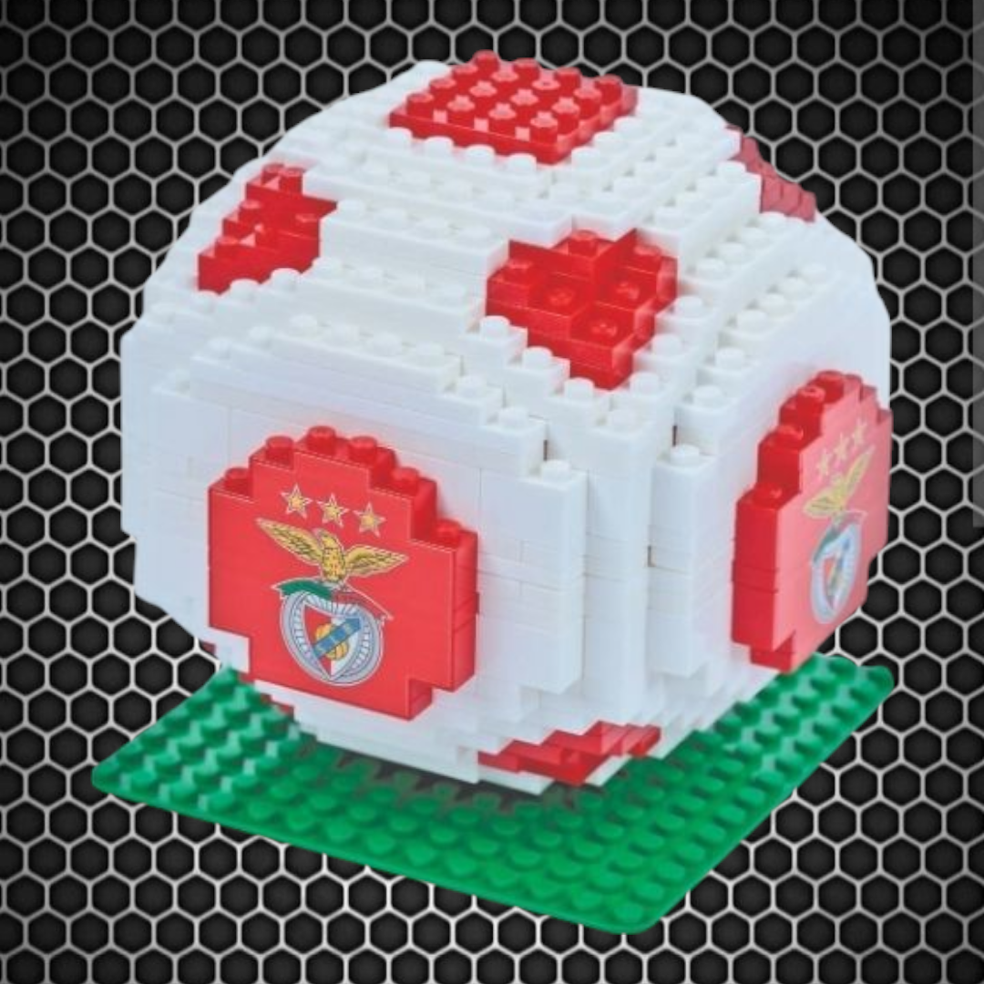 Benfica - Blocos construção bola 327 peças