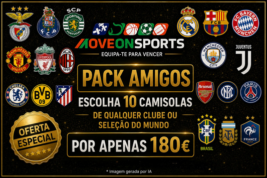 Pack Amigos - 10 camisolas por 180€