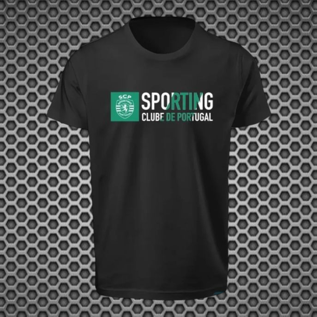 Sporting - T-shirt Preta